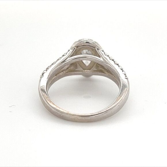 Pear Shape Diamond Engagement Ring 14k Gold 0.81 TCW Certified $5,490 121439 - Picture 6 of 14